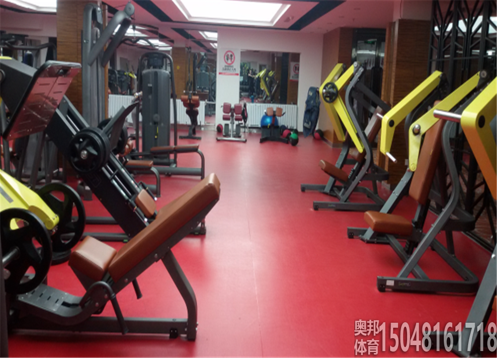 包头万郡健身俱乐部地板